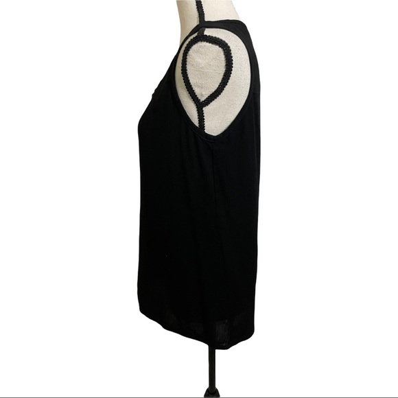 Nomadic Traders womens blouse size small Rayon semi sheer hi low style b… - Picture 7 of 11